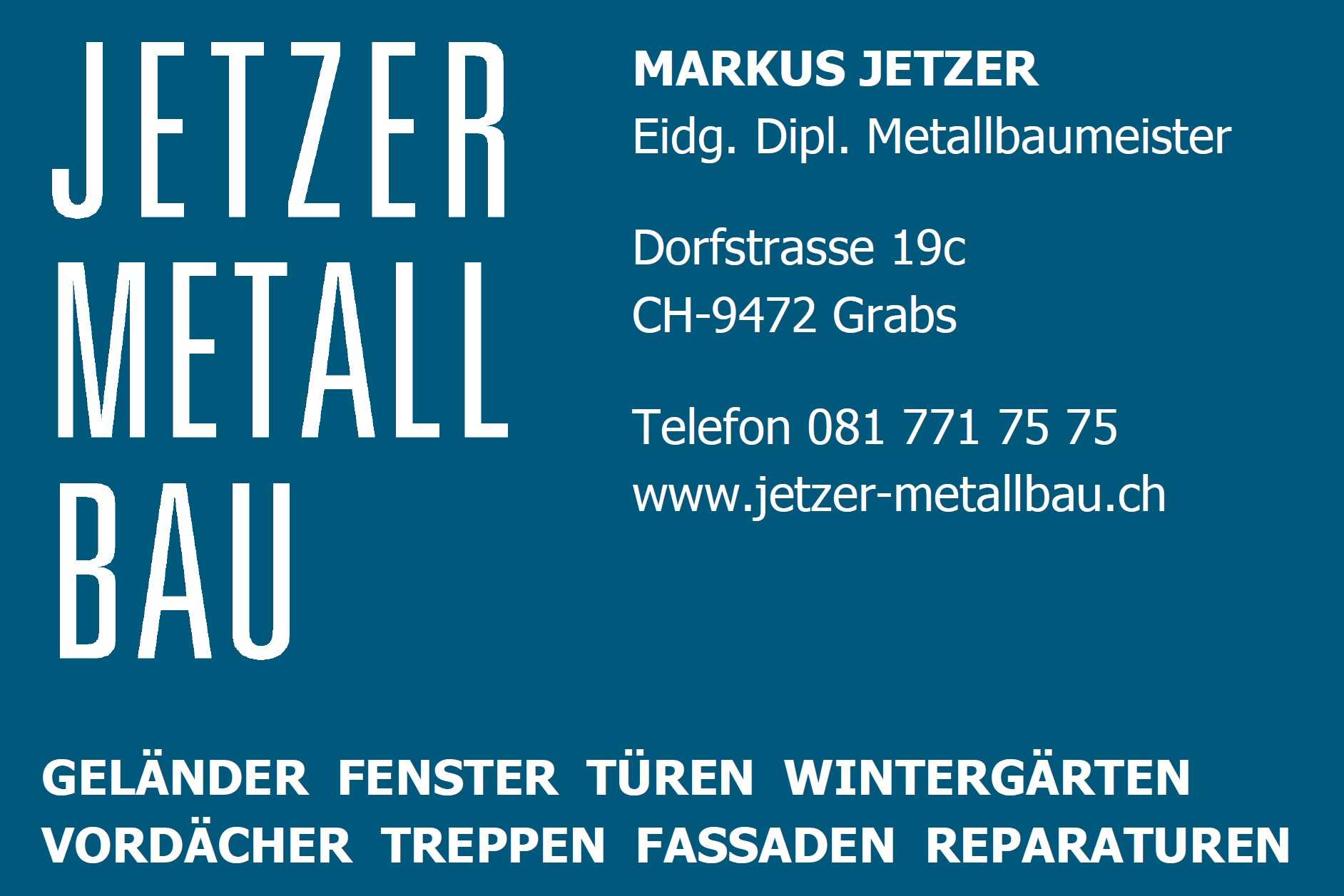 Jetzer Metallbau AG